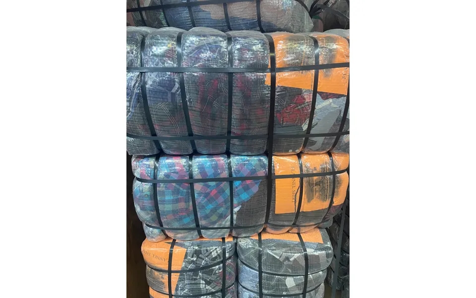 Used Flannel Shirt 100 Pound Bale Pickup Only