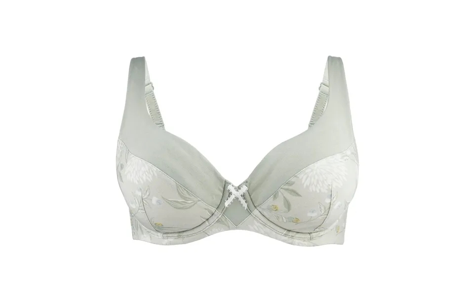 Valentina- Silk & Organic Cotton Underwired Full Cup Support Bra Size 40dd