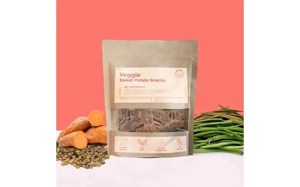 Veggie Sweet Potato Snacks Välj Storlek 3x100g