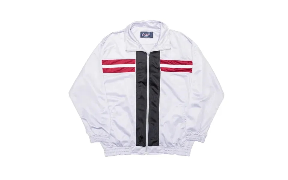 Vicky Sports Grey 90s Track Jacket Womens Xl