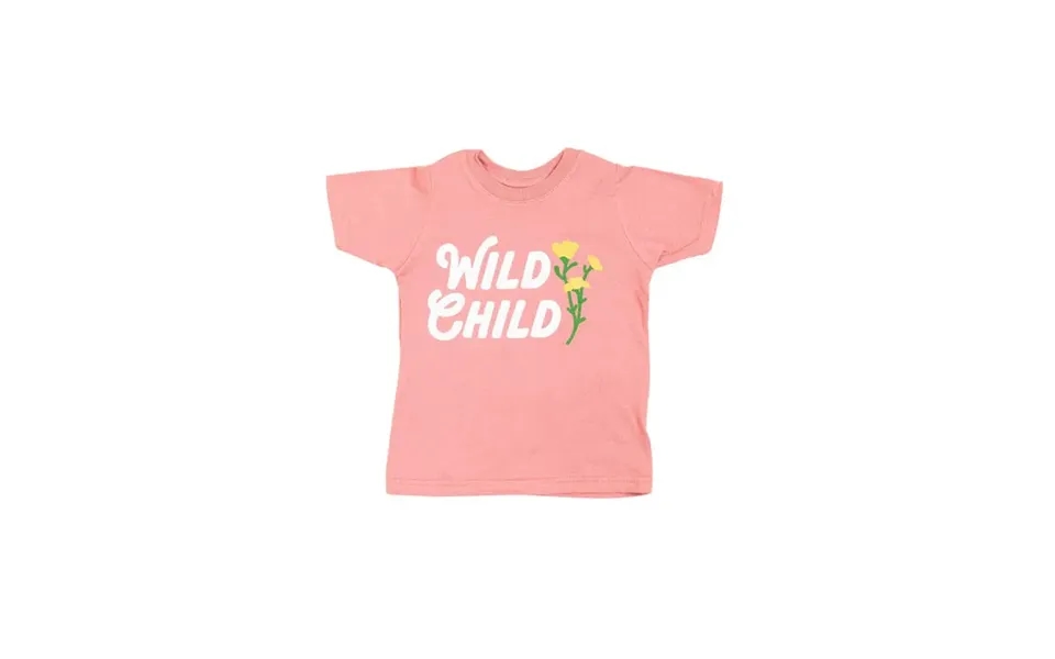 Wild Child Toddler Tee Dusty Rose Size 4t