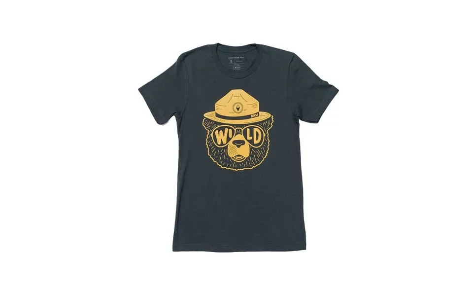 Wildbear Unisex Tee Coal Size M