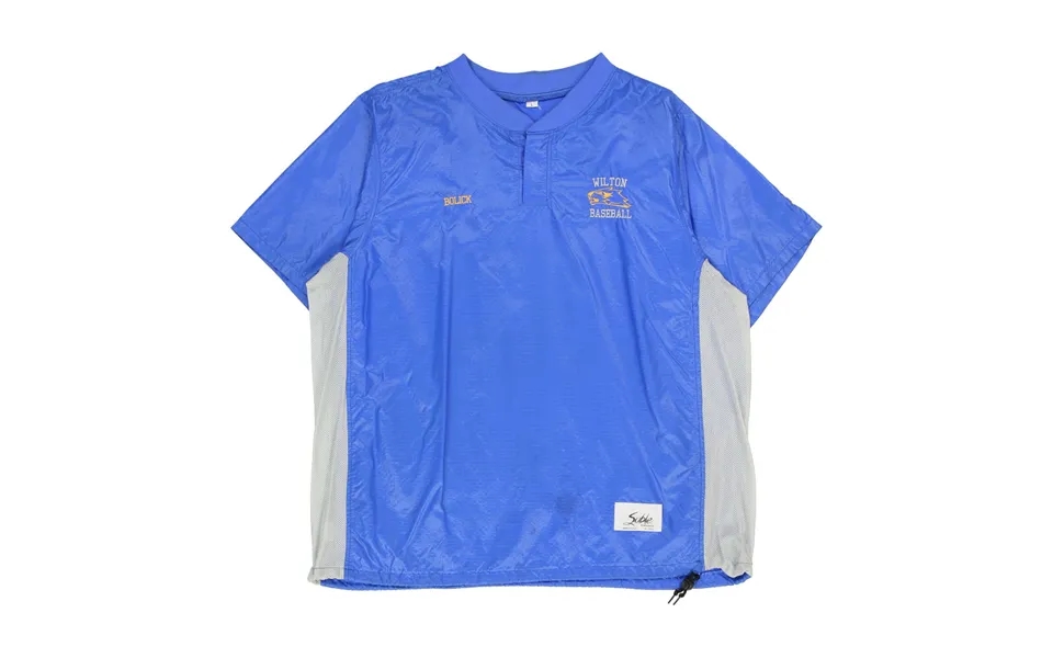 Wilton Baseball Unbranded T-shirt - Large Blue Polyester