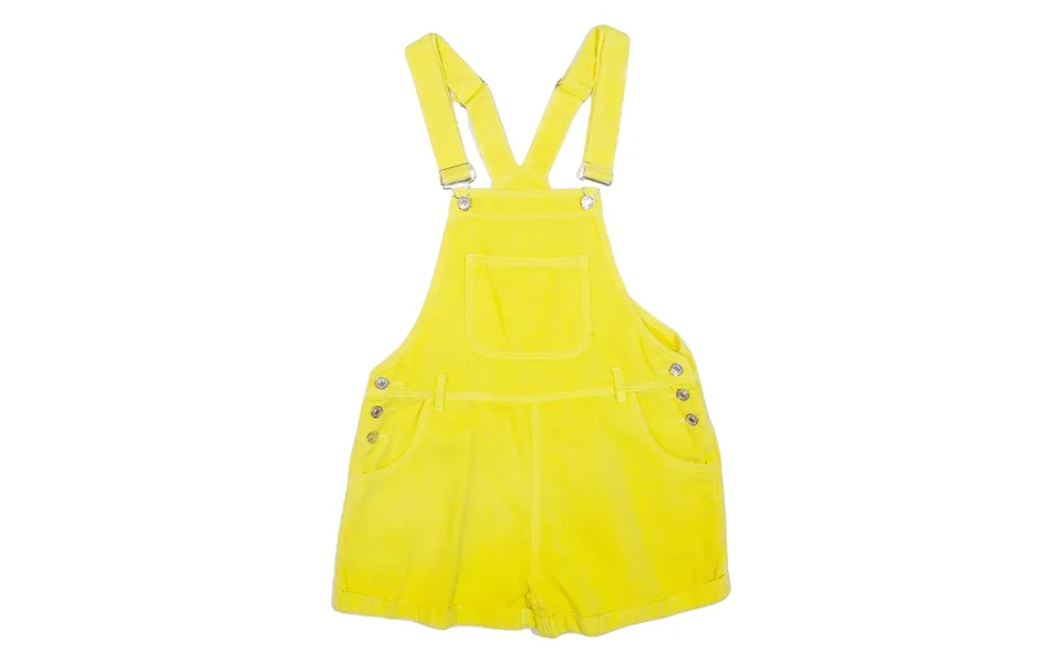 Womens Playsuit Yellow Straight Denim S