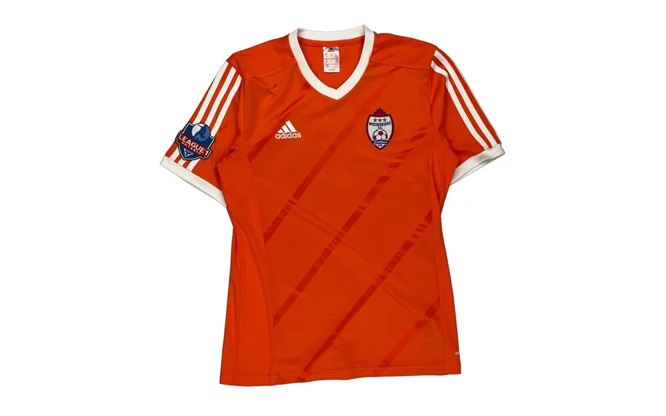 Woodbridge Soccer Club Adidas Football Shirt - Medium Orange Polyester