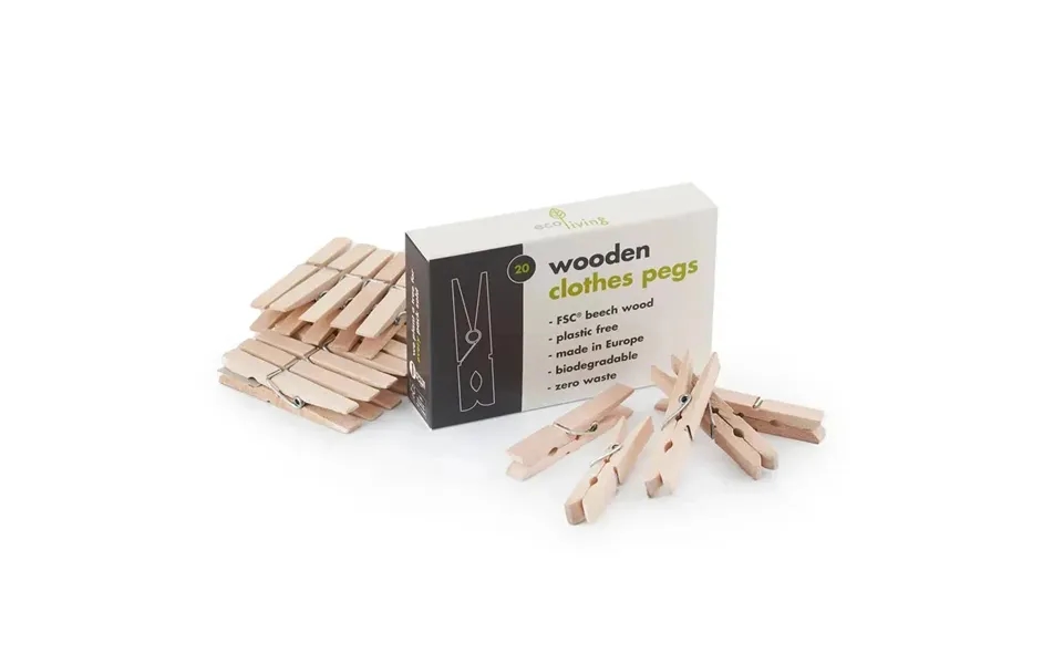 Wooden Pegs Fsc 100% Size One Size