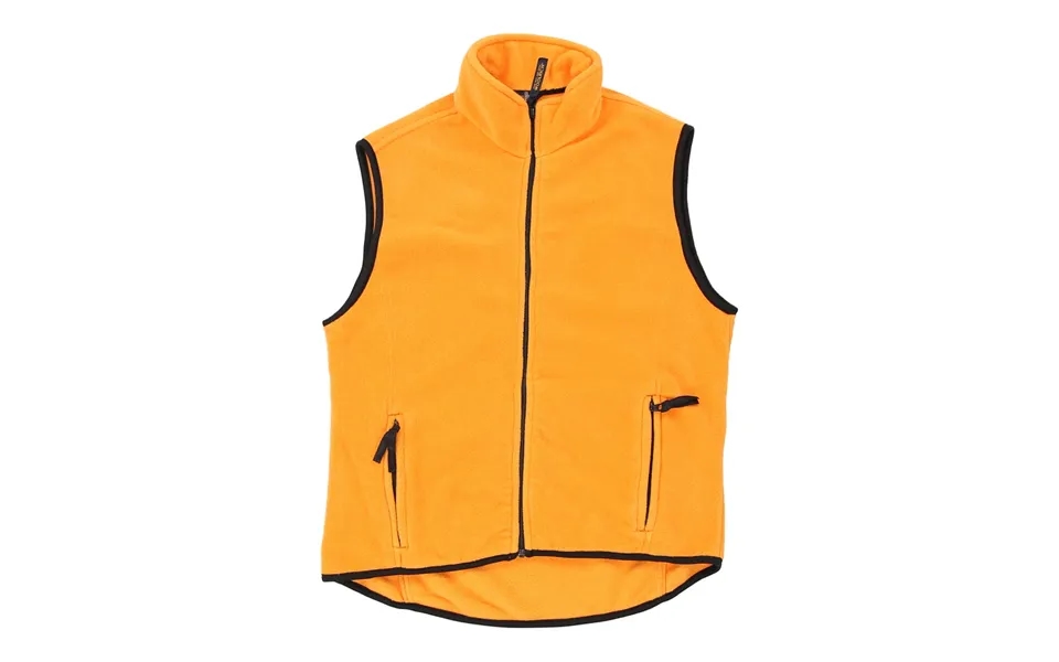 Woolrich Fleece Gilet - Medium Orange Polyester