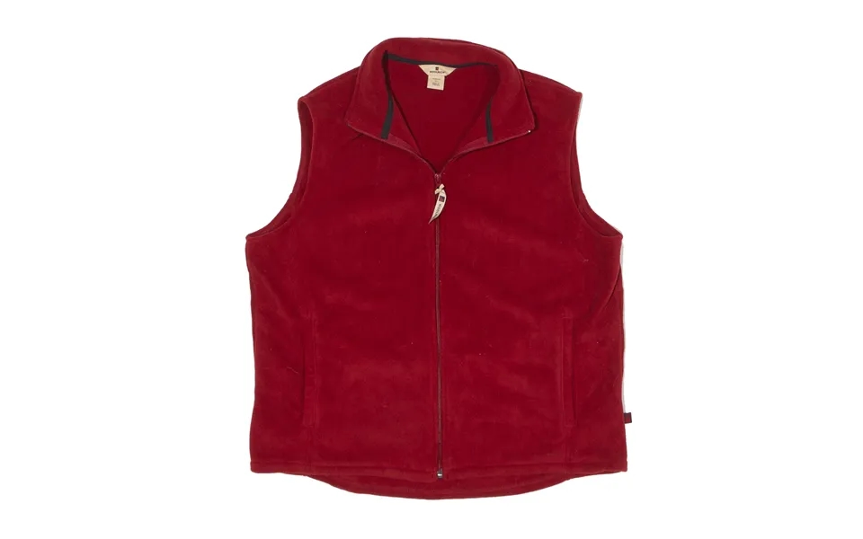 Woolrich Fleece Gilet Red Womens Xl