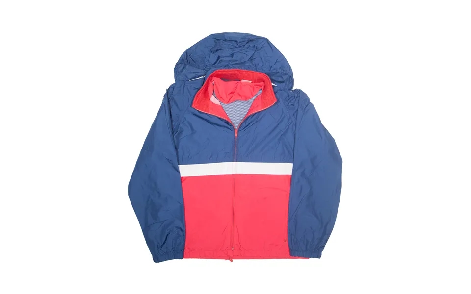 Woolrich Windbreaker Rain Jacket Blue Womens S