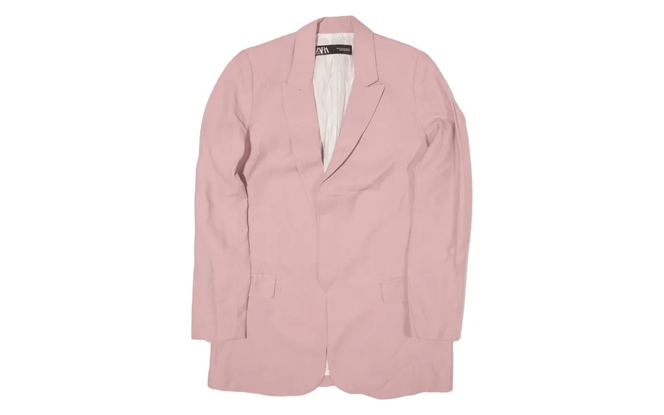 Zara Blazer Jacket Pink Womens Xs