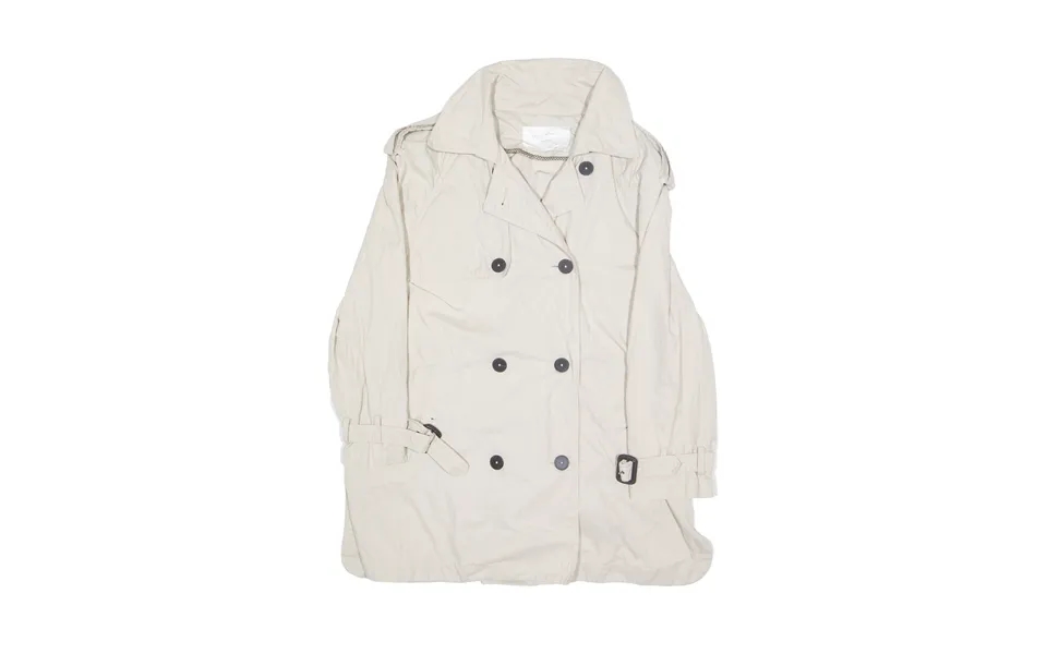 Zara Pea Jacket Cream Womens S