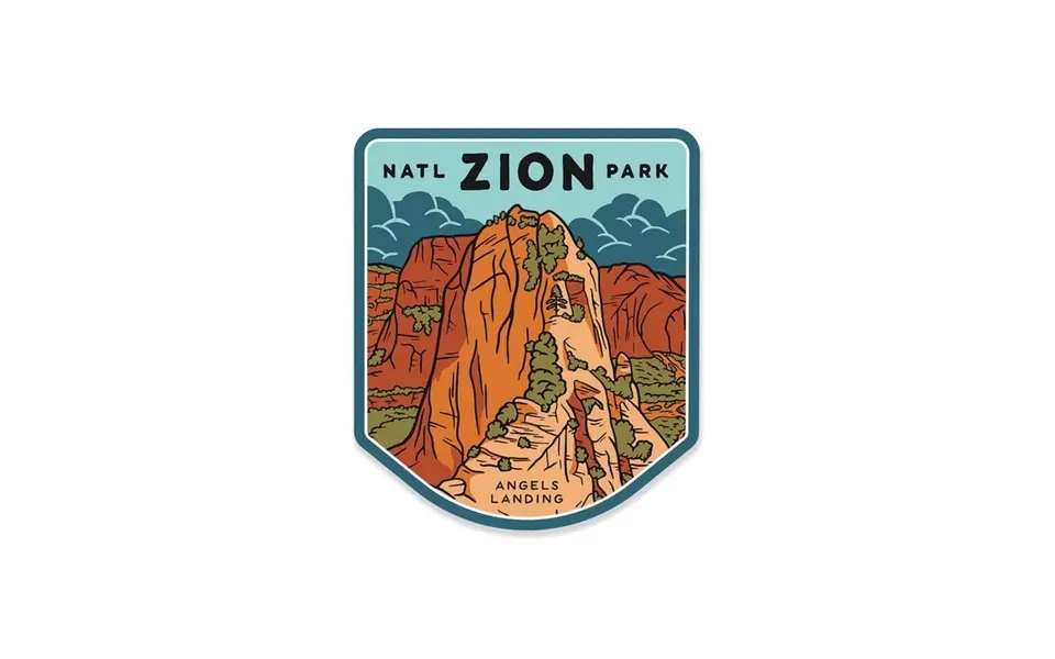 Zion Angels Landing Sticker