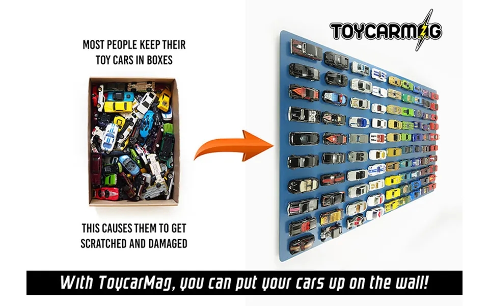 10 Piece Clip-on Magnets Clip And Display For 1 64-1 55-1 76 Scale Model Cars By Toyscarmag