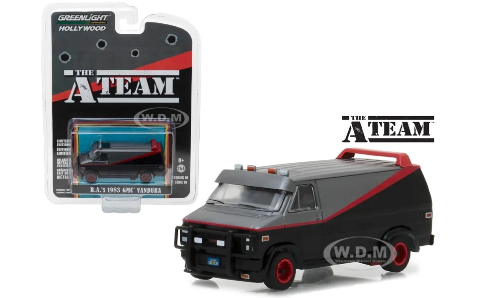 1983 Gmc Vandura B.a.s The A-team 1983-1987 Tv Series Hollywood Series Release 19 1 64 Diecast Model Car By Greenlight