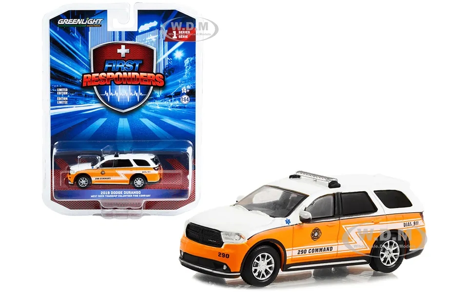 2019 Dodge Durango White And Orange West Deer Township Volunteer Fire Company 290 Command Gibsonia Pennsylvania First Re