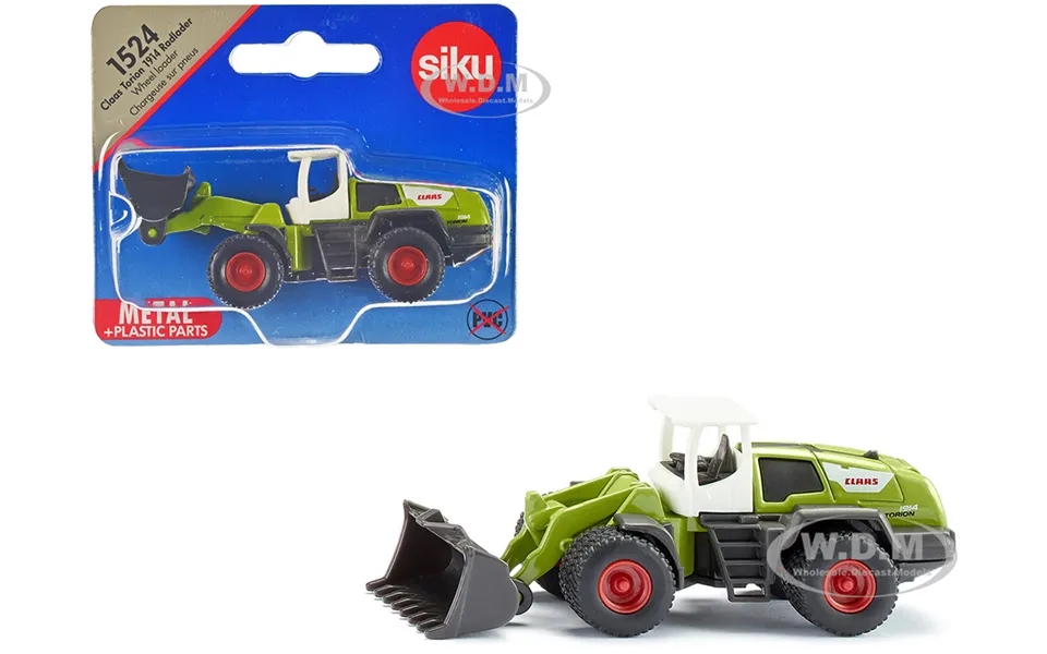 Claas Torion 1914 Wheel Loader Green With White Top Diecast Model By Siku