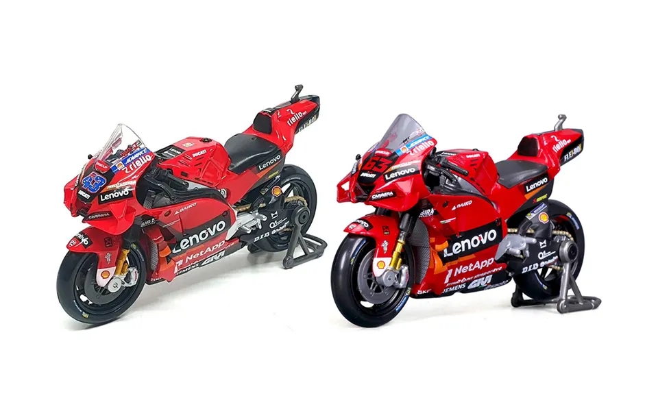 Ducati Desmosedici Gp 43 Jack Miller And 63 Francesco Bagnaia Ducati Lenovo Team Team Champions Motogp World Championshi