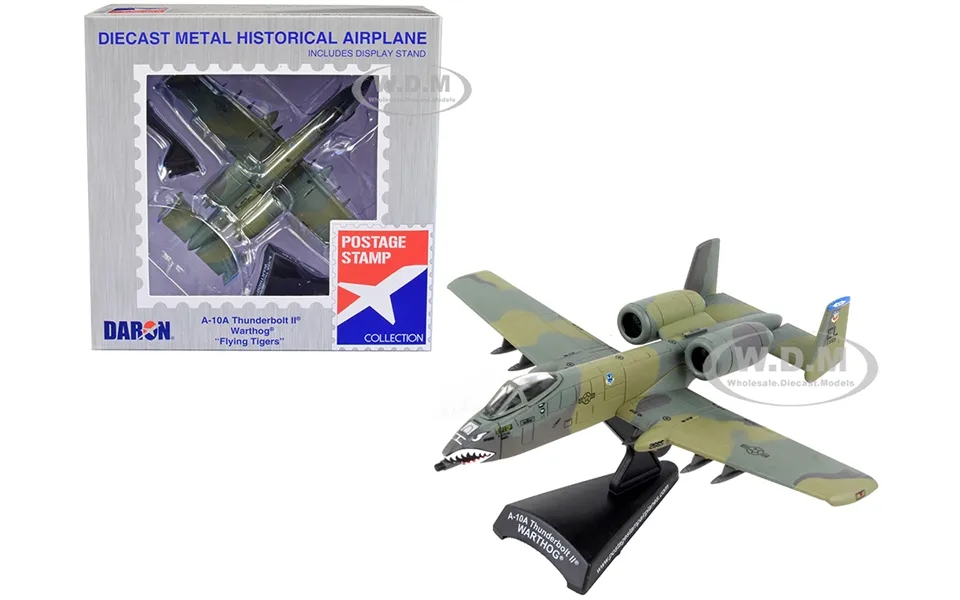 Fairchild Republic A-10a Thunderbolt Ii Warthog Aircraft Flying Tigers - First American Volunteer Group Of The Republic