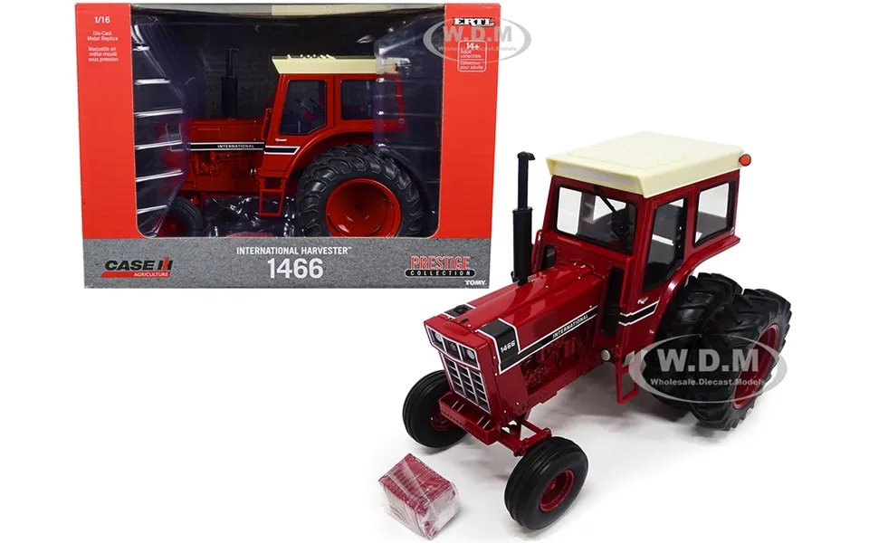 Ih International Harvester 1466 Tractor Red With Cream Top Case Ih Agriculture Prestige Collection 1 16 Diecast Model By