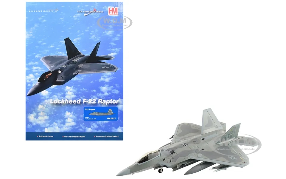 Lockheed F-22 Raptor Stealth Aircraft 412th Test Wing Edwards Air Force Base United States Air Force Air Power Series 1