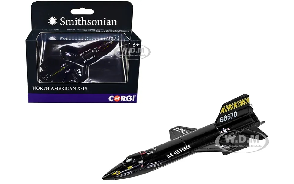 North American X-15 Rocket-powered Aircraft Nasa - Us Air Force Smithsonian Series Diecast Model By Corgi