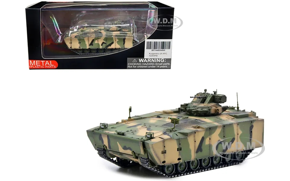Russian Object 693 Kurganets-25 Armored Personnel Carrier Camouflage 1 72 Diecast Model By Panzerkampf
