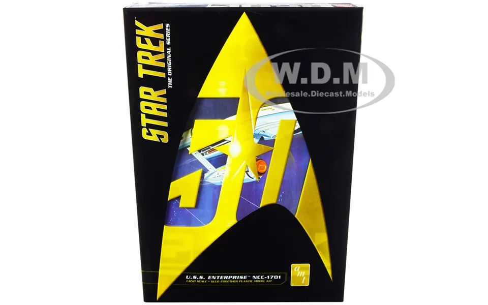 Skill 2 Model Kit U.s.s. Enterprise Ncc-1701 Refit Starship Star Trek The Original Series 50th Anniversary Edition 1 650
