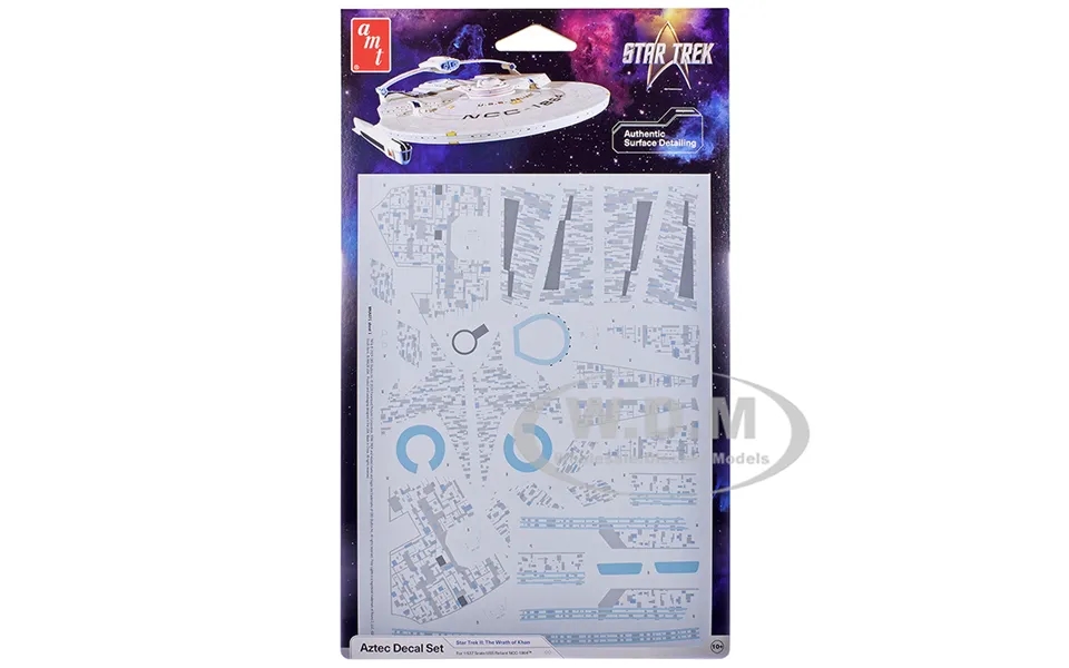 U.s.s. Reliant Ncc-1864 Aztec Decal Set Star Trek Ii The Wrath Of Khan 1982 Movie 1 537 Scale By Amt