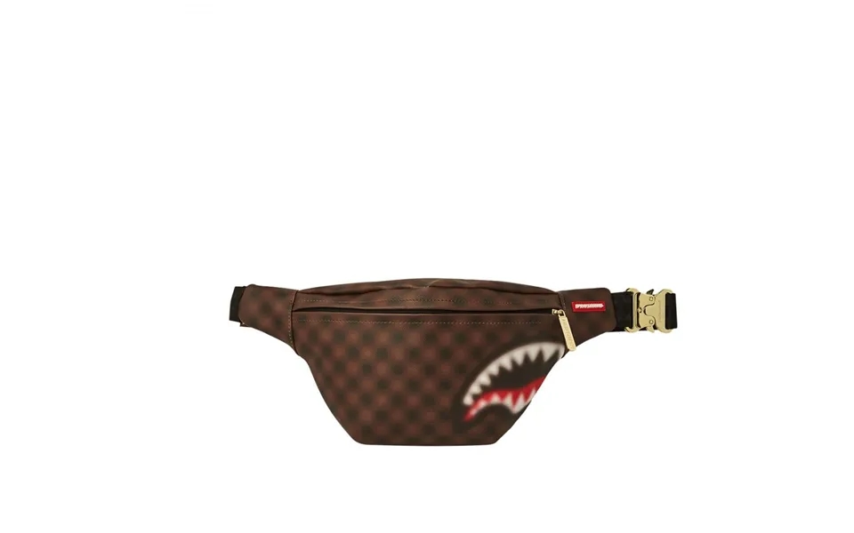 Astucci And Marsupi Sport Man Sprayground 910b7844nsz Sawtooth Sharks In Paris Black Browb