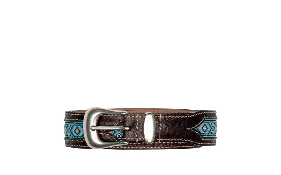 Belt Man Fabrizio Mancini John Cuoio Braided Moro Head