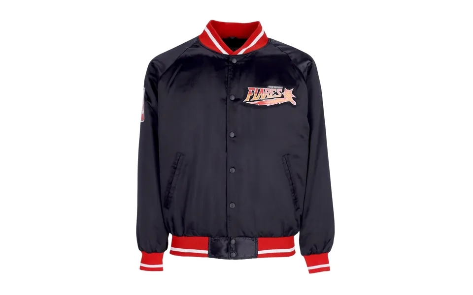 Bomber Jacket Men's Satin Jacket The Playoffs Flares