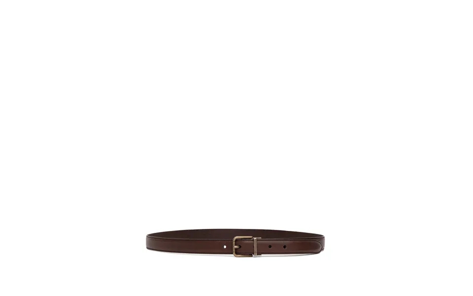 Brown Leather Belt Dolce & Gabbana