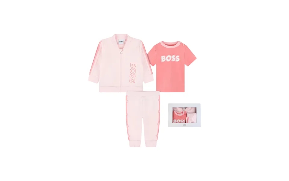 Complete Child Hugo Boss T-shirts - Pants And Cardigan