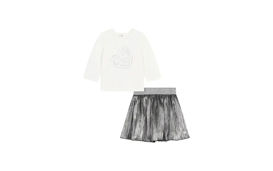 Complete Child Michael Kors T-shirt And Skirt