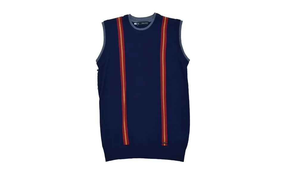 Dsquared2 Men's Blue Wool Vest Mod.s74ha0466s14586001f