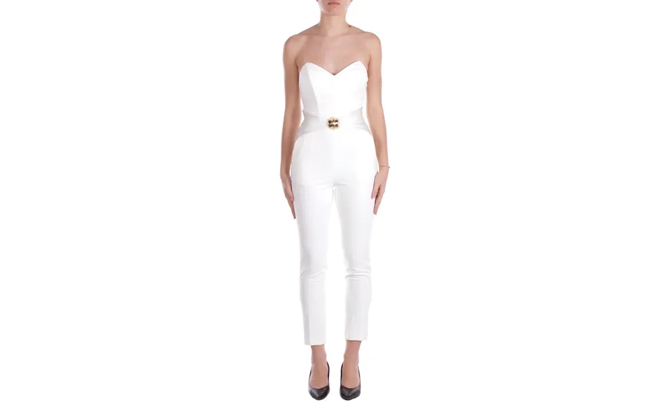 Elisabetta Franchi Trousers Ivory