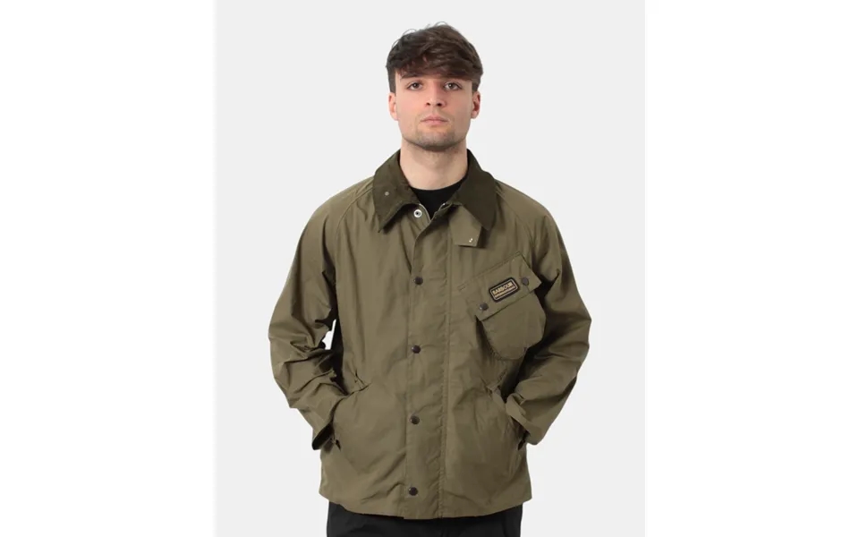 Field Jacket Barbour International Mod. A7 Pacemaster - Gn31 Dusky Green