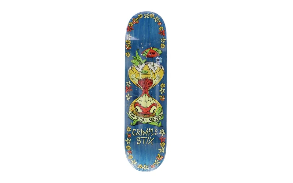 Gerwer Grimplestix On Vacation Green Men's Skateboard Deck