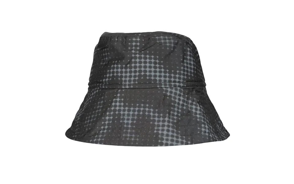 Gilly Bucket Hat In Grey Black