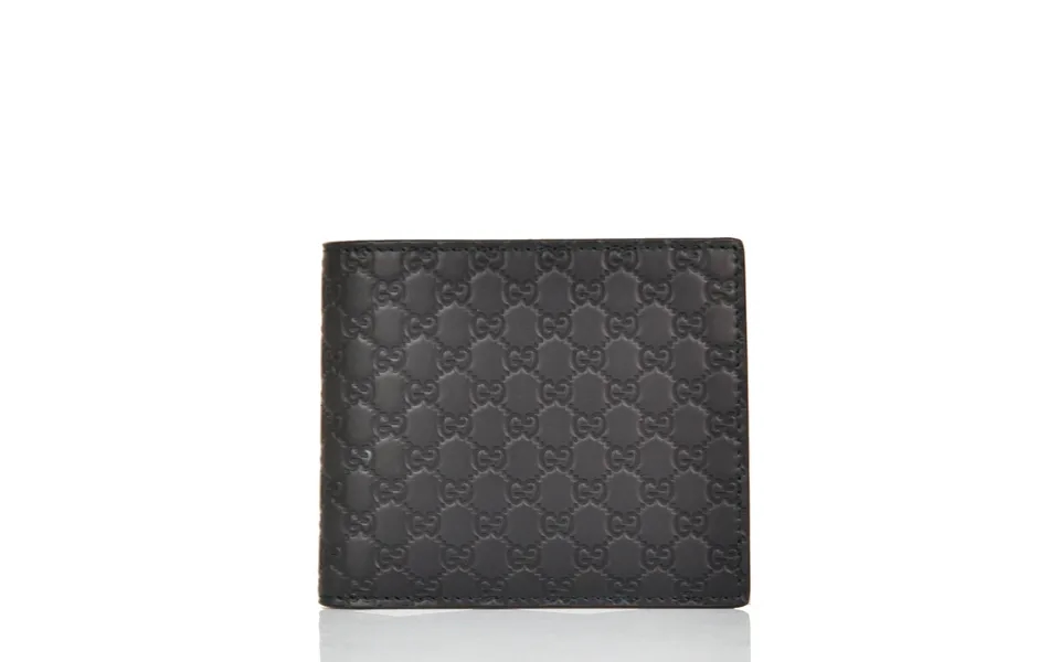 Gucci Men's Black Bifold Wallet Microguccissima Leather Mod. 544472 Bmj1n 1000