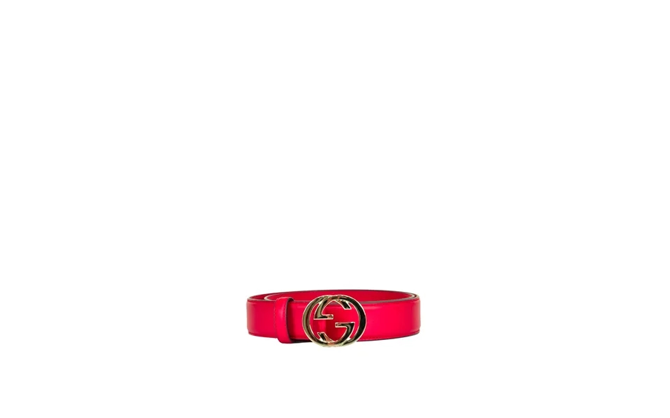 Gucci Red Belt Women Moon Leather Mod. 546386 Ap00g 6523