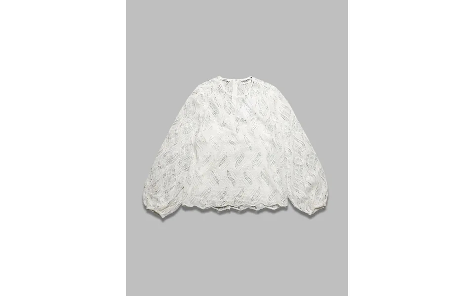 Hanover Lace Top - Shell 100% Polyester Undertop 100% Viscose Rhinestones 100% Glass Made In China