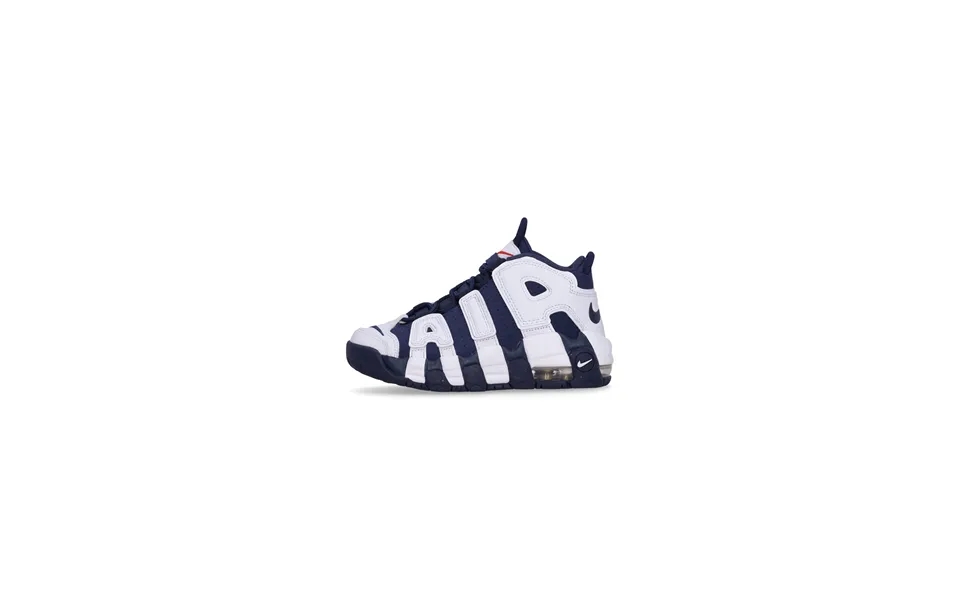 High Shoe Child Air More Uptempo Ps White Midnight Navy Metallic Gold