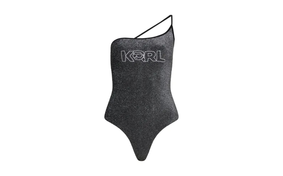 Karl Lagerfeld Swimsuit Ik0nik 2.0 Lurex Swimsuit