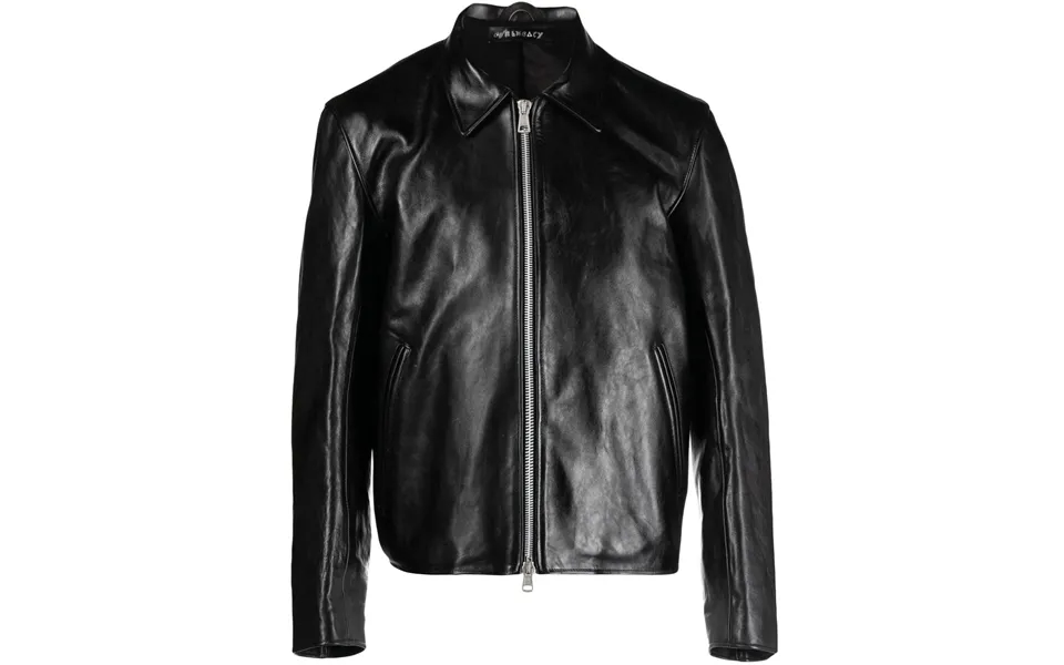 Leather Jacket With Zipper