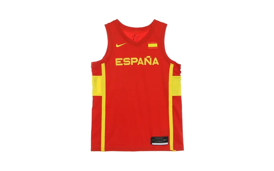 Men's Basketball Tank Top Olympics Nike Jersey Limited Spain Road Challenge Red Midwest Gold