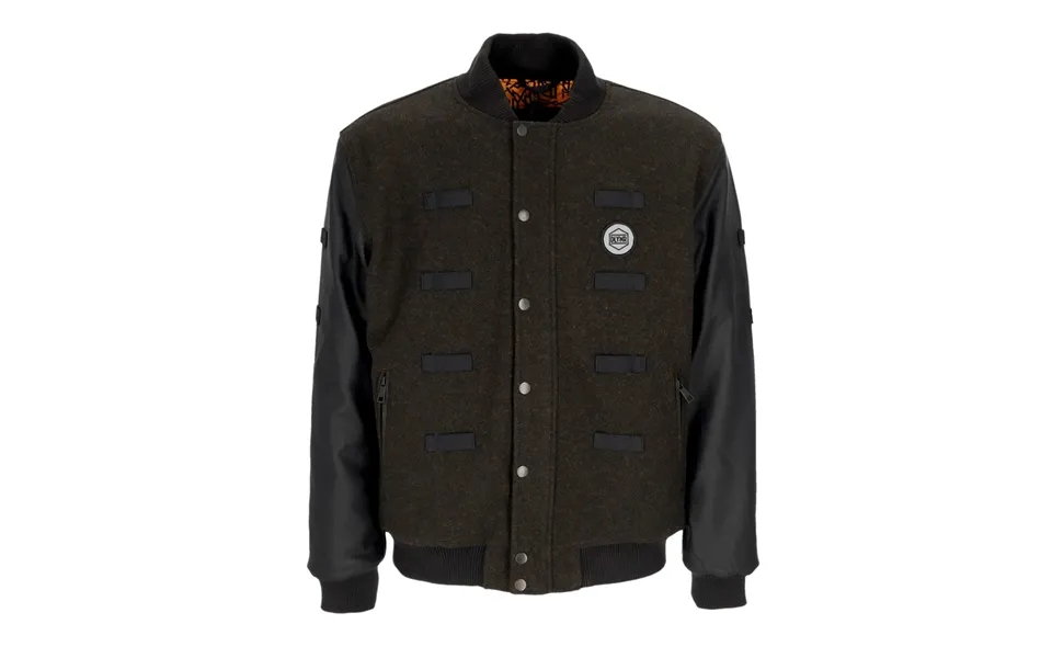 Men's Bomber Jacket Goat Corporate Bomber Black