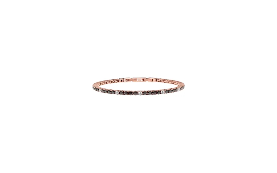 Men's Bracelet Liu Jo Mlj560 Rose Gold Black