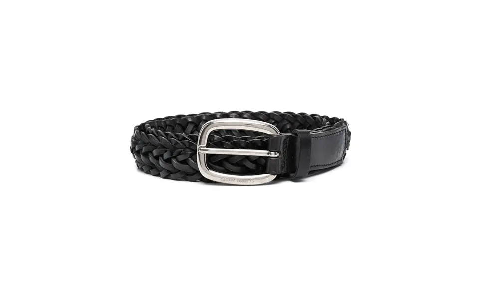 Men's Braided Leather Belt