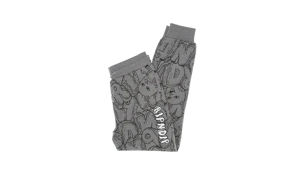 Men's Bubble Booble Sweat Pants Charcoal Heather